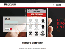 Tablet Screenshot of behler-young.com